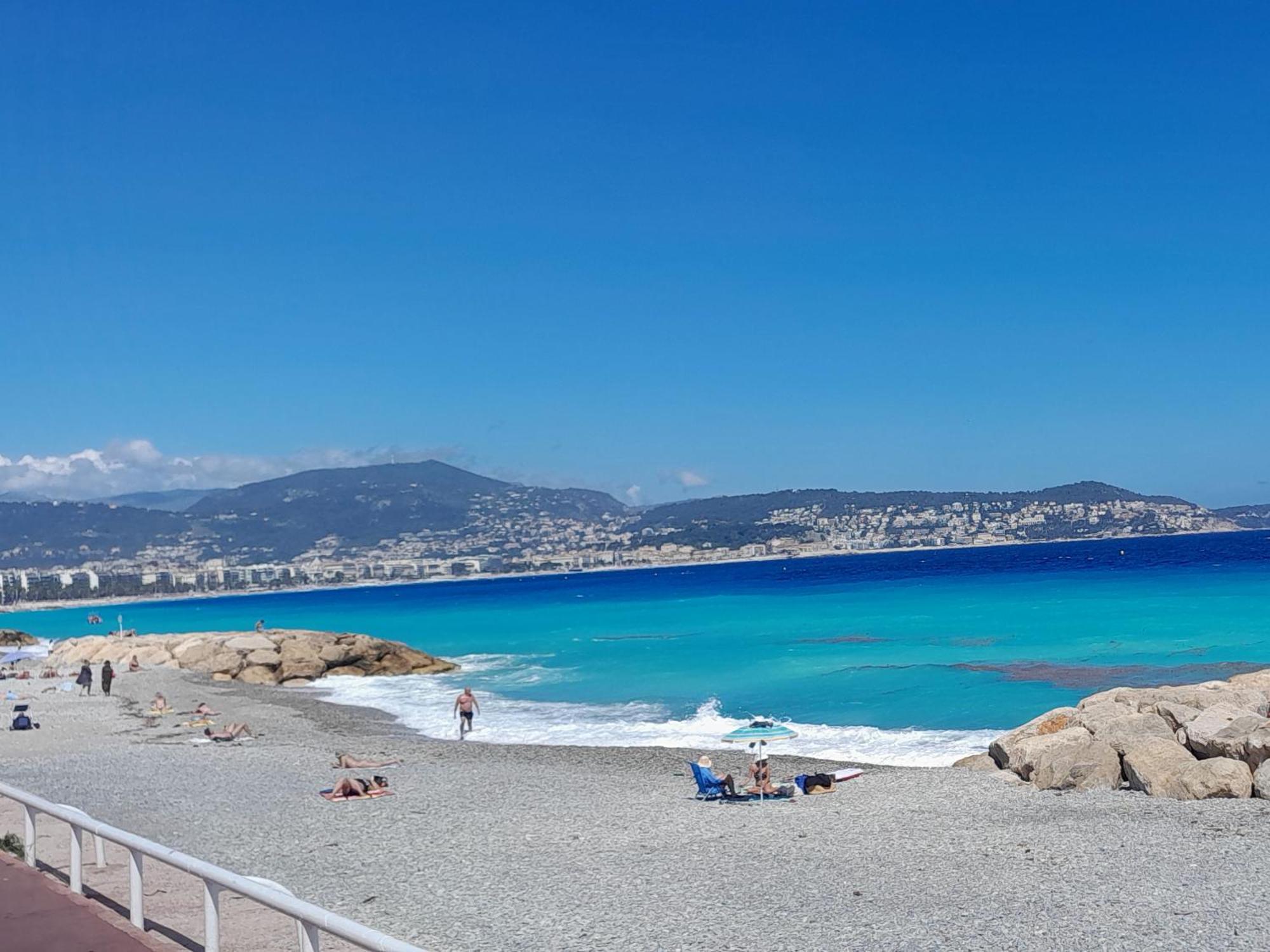 Les Palmiers Niceairport, Beach200M, 2Bedrooms, Wifi Optic Luaran gambar